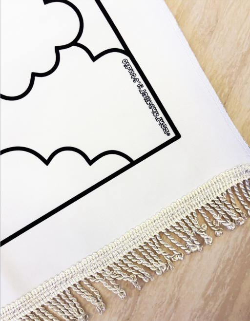 Sajada Colouring Mat - Masjid Design (with 24 colours marker) - image 3
