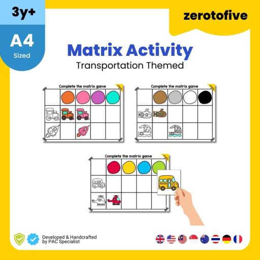 Matrix Activity Transportation Themed - image 1