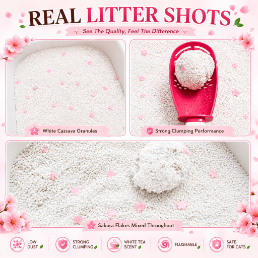My Fluff Babies Cassava Cat Litter - image 3