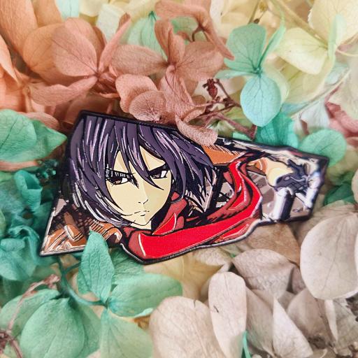 Devoted Eyes Enamel Pin - image 1