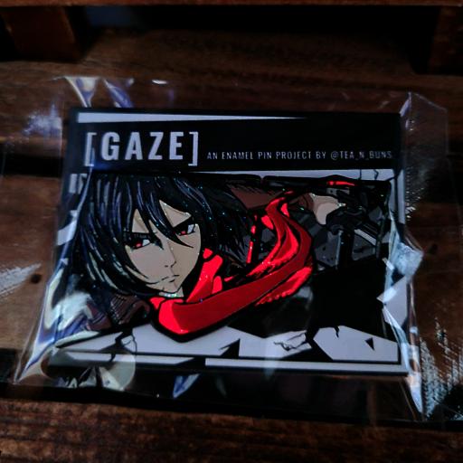 Devoted Eyes Enamel Pin - image 2