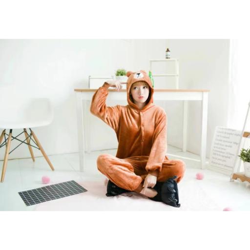 Costume Animal Adult Fleece Bear (S - XL) - image 1