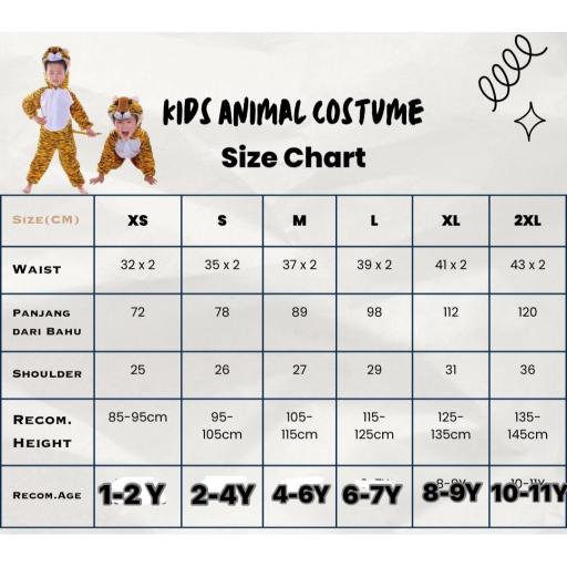 Costume Animal Kids White Rabbit (XS - 2XL) - image 2