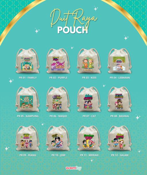12pcs Mix Design Uncang Duit Raya 2026 - image 2