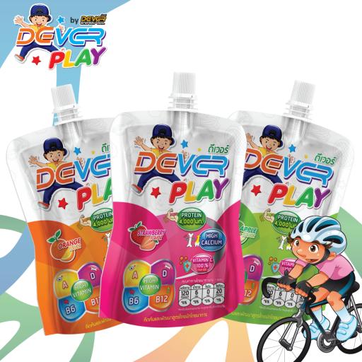 100ml DEVER PLAY (Energy Gel for Kids Aged 4 - 12 Years Old) - image 1