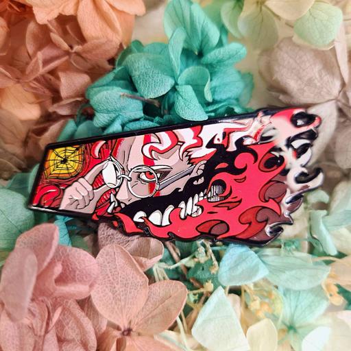 Turbo Eyes Enamel Pin - image 1
