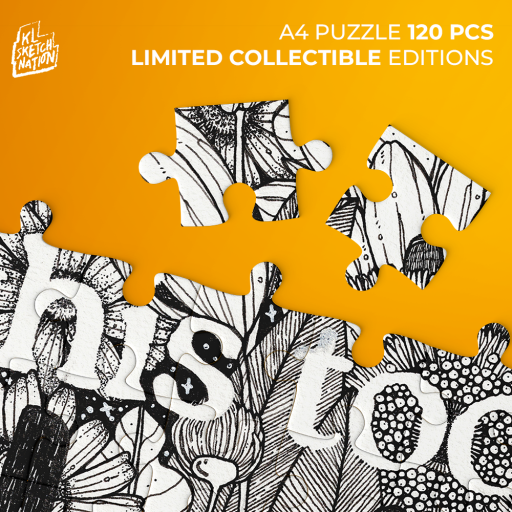 [PUZZLE] This Too Shall Pass - Garis & Bunga - image 2