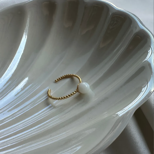 Poppy Minimalist Ring - image 1
