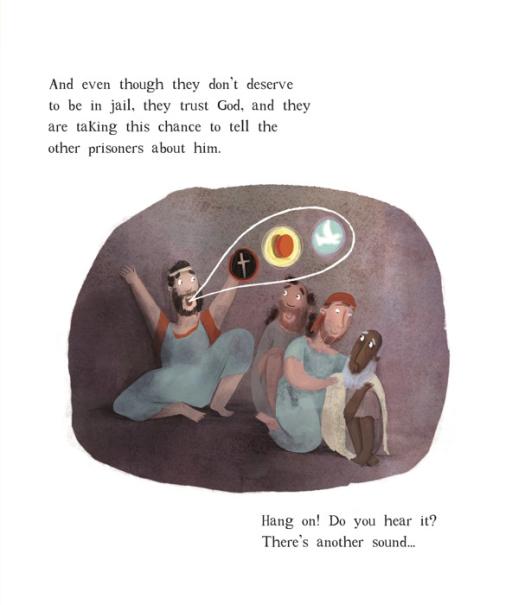 The Prisoners, the Earthquake, and the Midnight Song Storybook - image 3