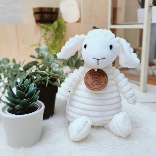 Angeliz Lovely Sheep Wooden Baby Hamper Gift Box Blue 8pcs - image 3