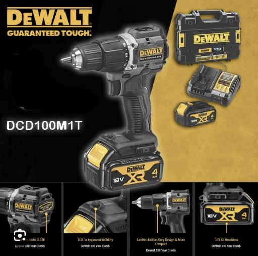 DeWalt DCD100M1T Brushless Hammer Drill - image 2
