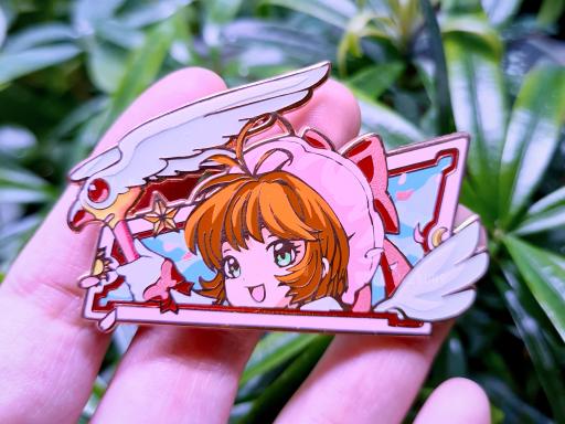 Cardcaptor Eyes Enamel Pin - image 1
