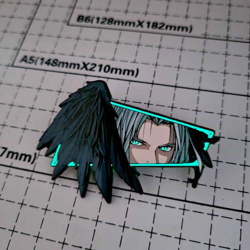 Fallen Eyes Enamel Pin - image 2