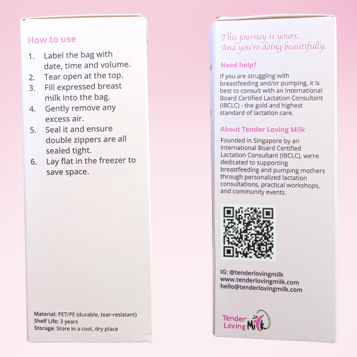 Breast Milk Storage Bags (150ML) 30 Pieces - image 10