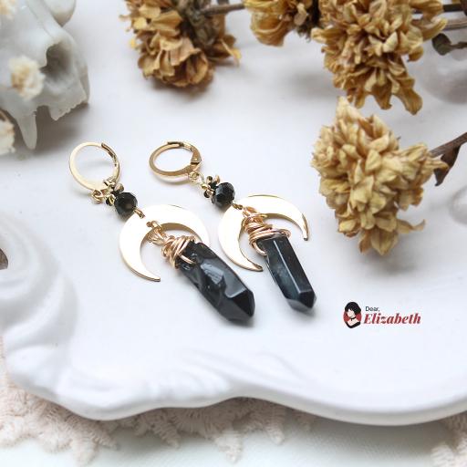 Sierra Luna Astral Moon Quartz Earrings - image 3