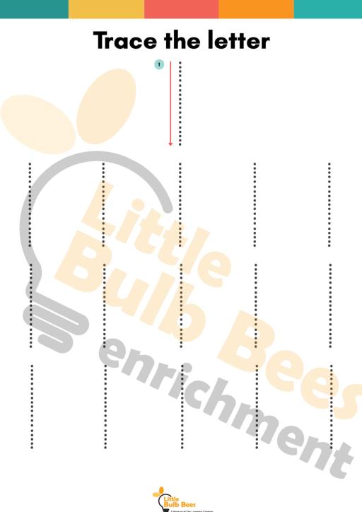 Letter L Tracing Practice Sheets (Printable) - image 2