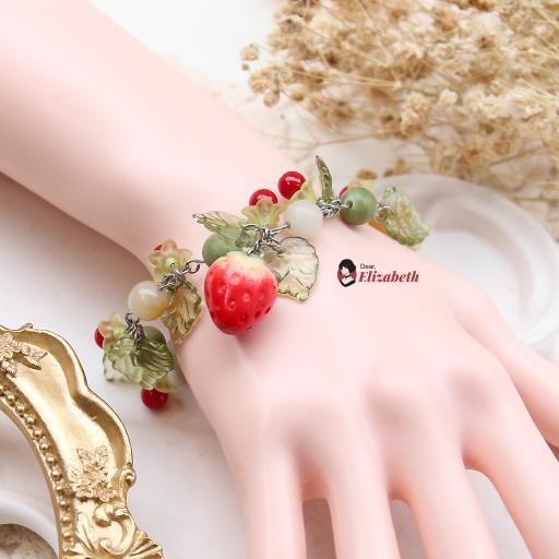Strawberry Garden Bracelet - image 3