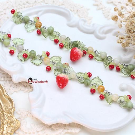 Strawberry Garden Bracelet - image 4