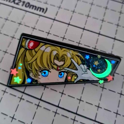 Serenity Eyes Enamel Pin - image 2