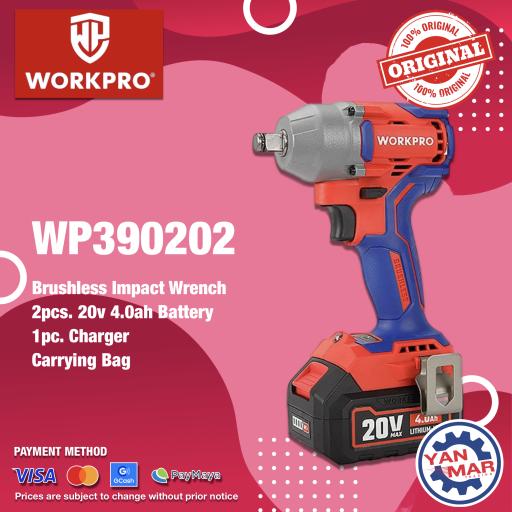 Workpro WP390202 Brushless Impact Wrench Kit - image 1