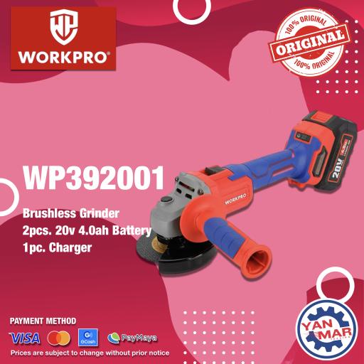 Workpro WP392001 Brushless Grinder Kit - image 1