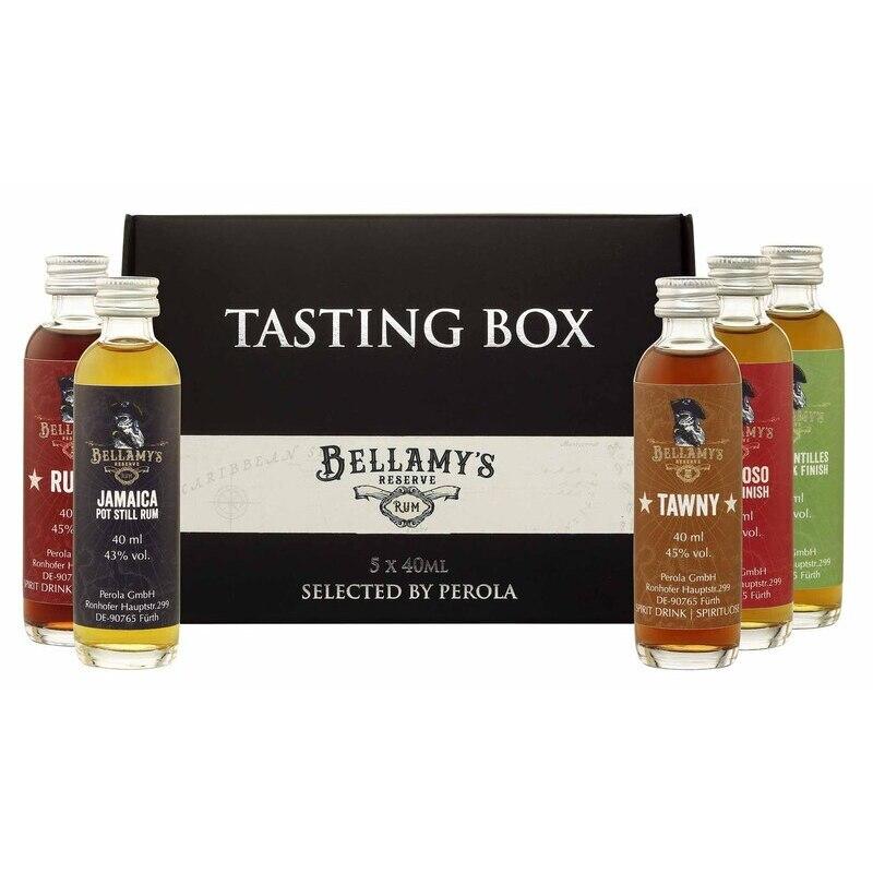 BELLAMY'S RESERVE RUM Tasting Box 5x40ml