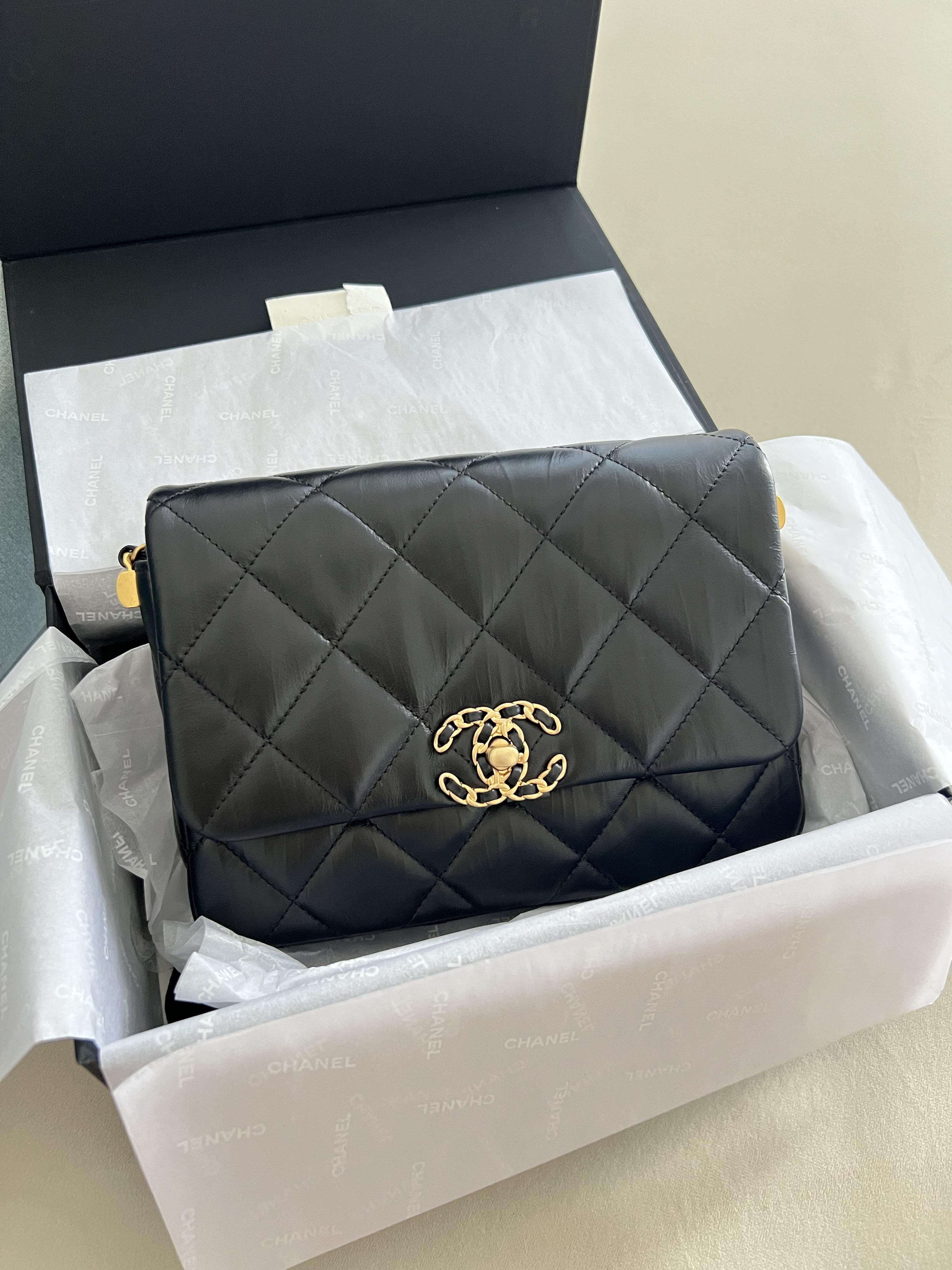Chanel 23k Small Flap Hobo