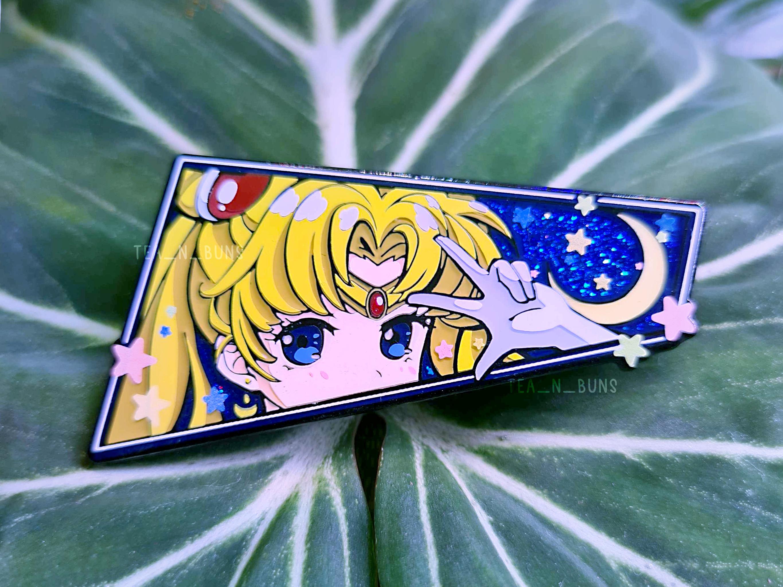 Serenity Eyes Enamel Pin