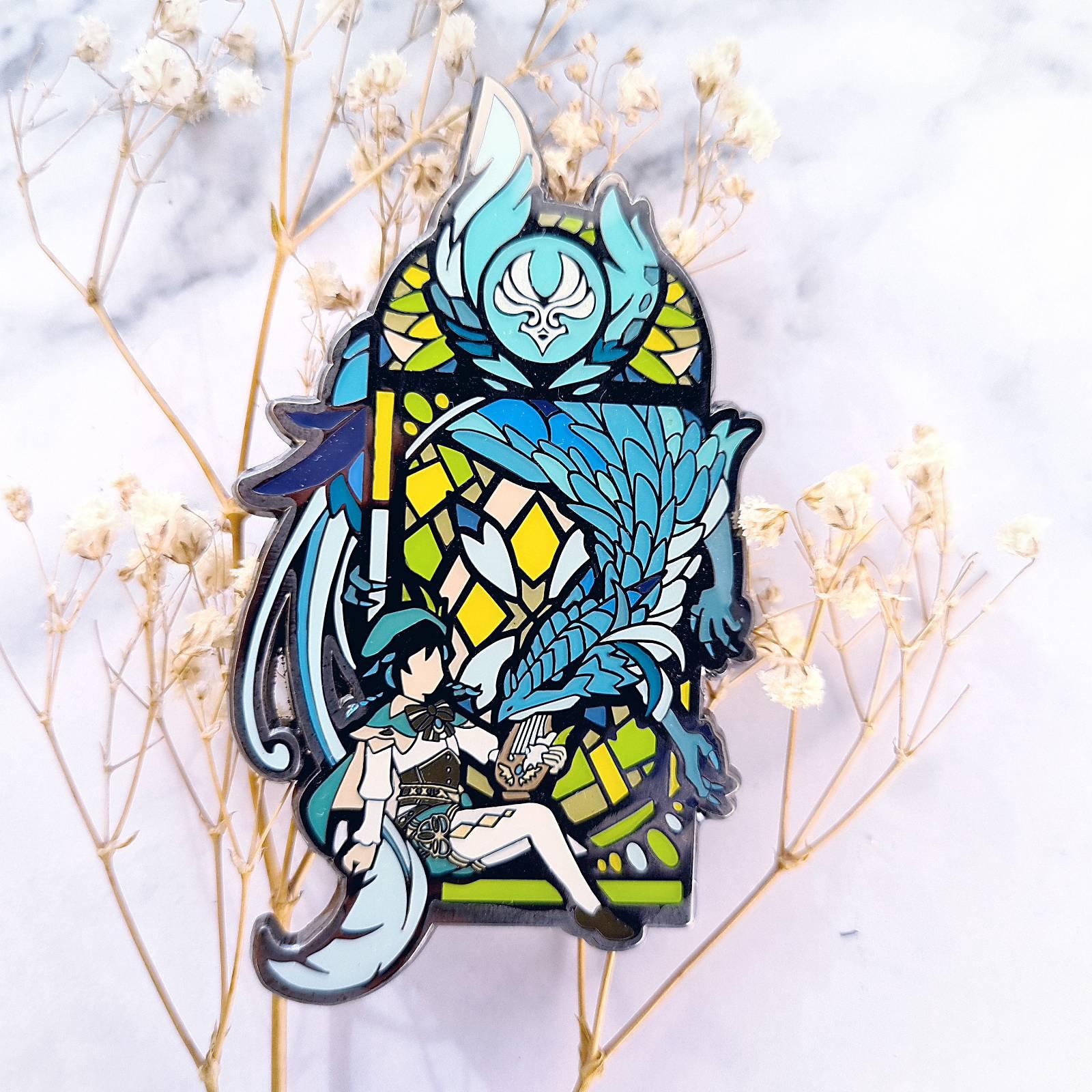 Venti Enamel Pin