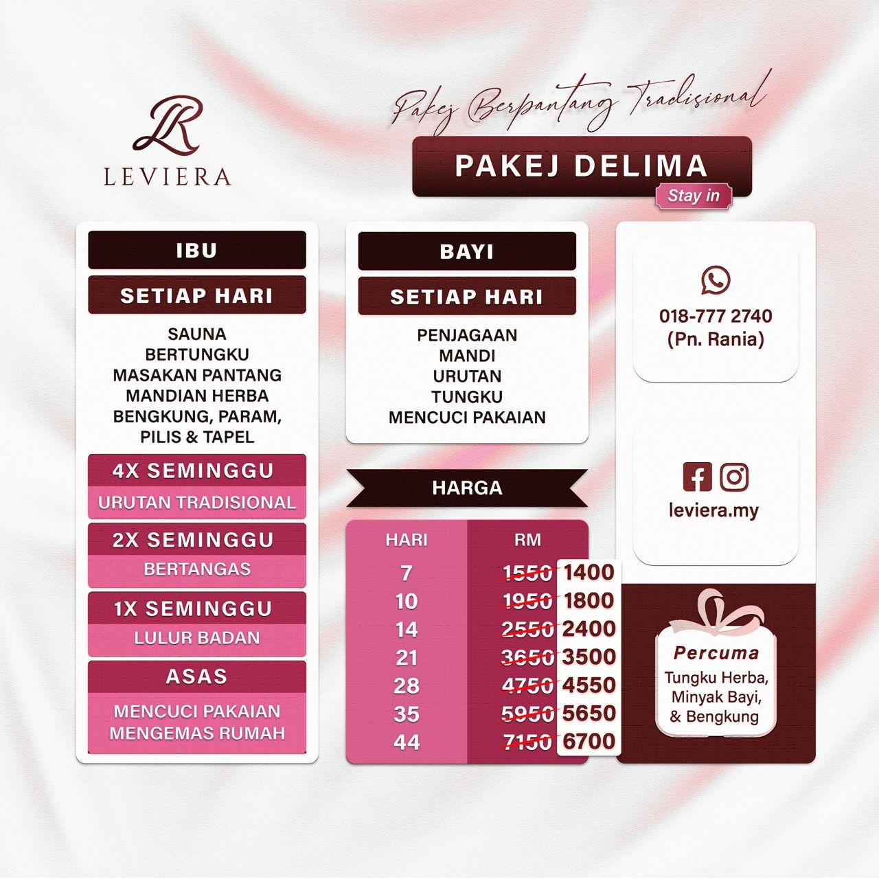PAKEJ DELIMA (Stay In)