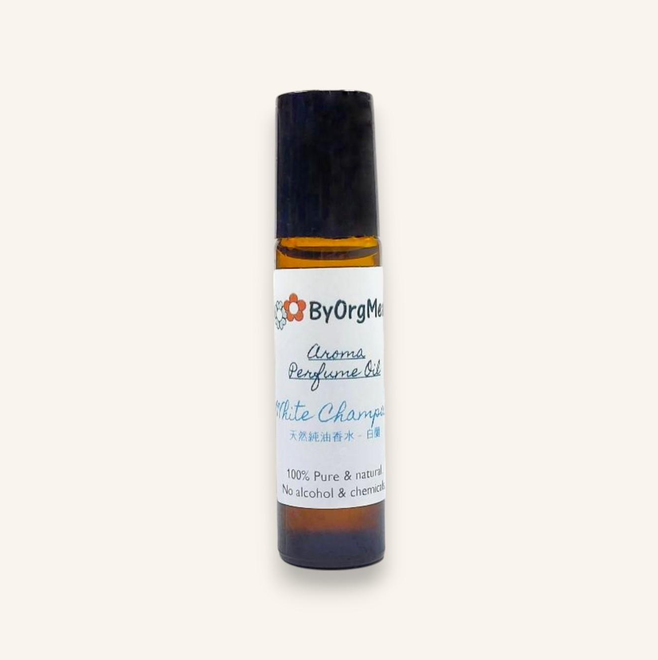 ByOrgMeans Natural Aroma Perfume Oil - White Champaca 10ml