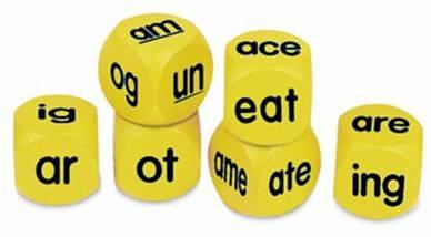 Word Family Cubes